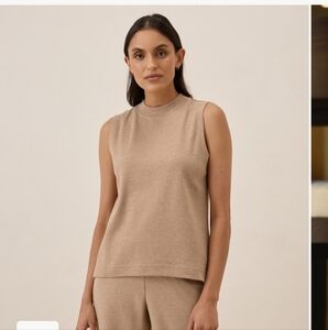 Pact Sleevless Mock Turtleneck XL